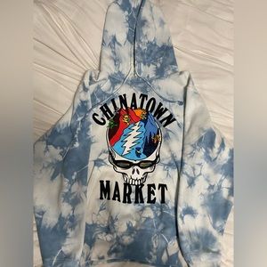 Chinatown Market X Grateful Dead Mountain Boodie Blue Tie Dye Size M